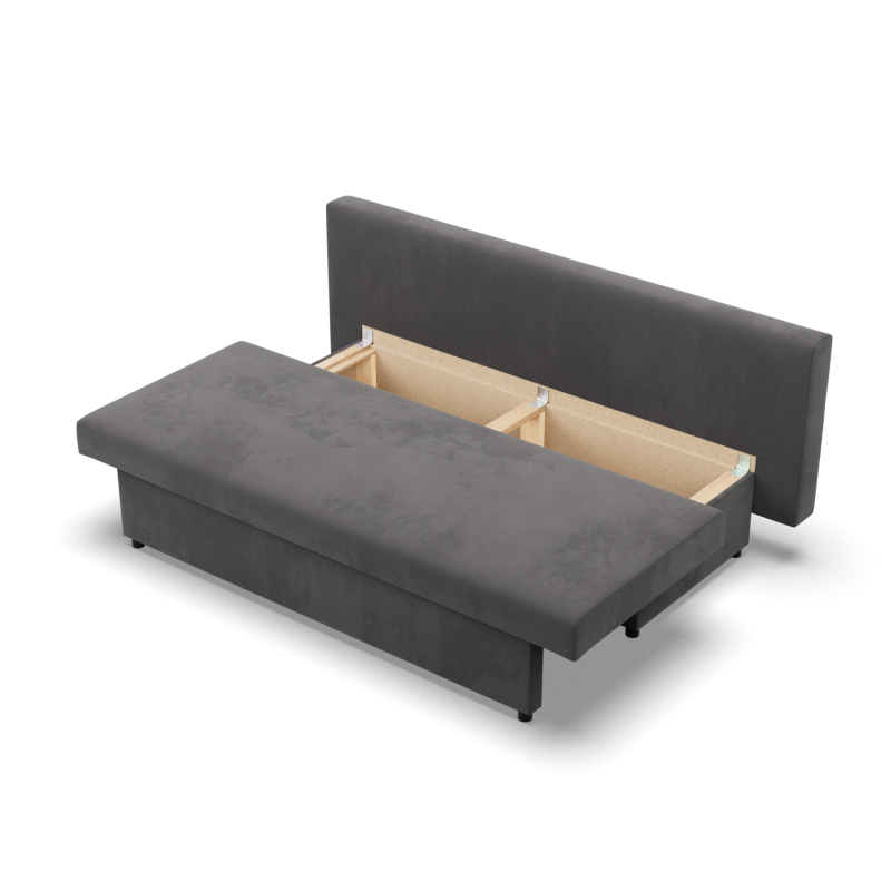 NOLA Sofa, Filling - Spring, Color - GRAY NOLA Sofa, Filling - Spring, Color - GRAY