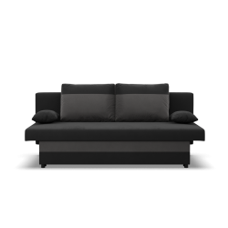 NOLA Sofa, Filling - Spring, Color - BLACK + GRAY NOLA Sofa, Filling - Spring, Color - BLACK + GRAY