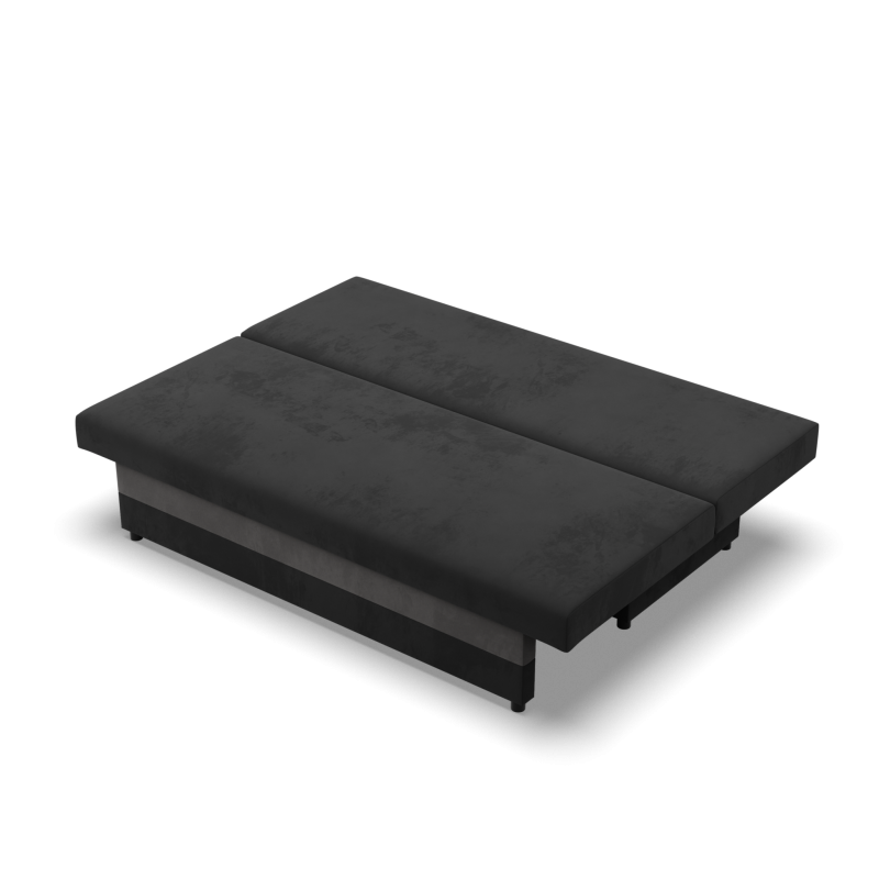 NOLA Sofa, Filling - Spring, Color - BLACK + GRAY NOLA Sofa, Filling - Spring, Color - BLACK + GRAY