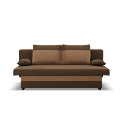 NOLA Sofa, Filling - Spring, Color - BROWN + CAPPUCCINO NOLA Sofa, Filling - Spring, Color - BROWN + CAPPUCCINO