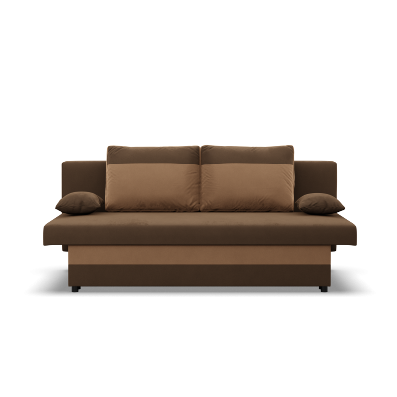 NOLA Sofa, Filling - Spring, Color - BROWN + CAPPUCCINO NOLA Sofa, Filling - Spring, Color - BROWN + CAPPUCCINO