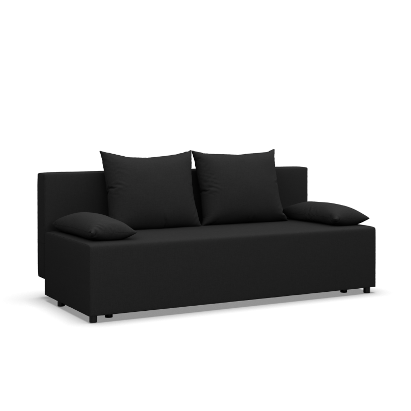FERMO Lux Sofa, Color - BLACK FERMO Lux Sofa, Color - BLACK