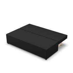 FERMO Lux Sofa, Color - BLACK FERMO Lux Sofa, Color - BLACK