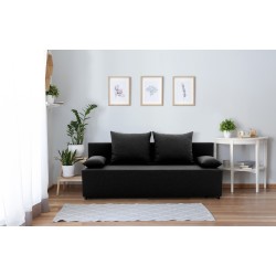 FERMO Lux Sofa, Color - BLACK FERMO Lux Sofa, Color - BLACK