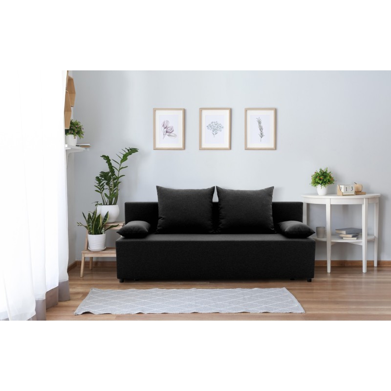 FERMO Lux Sofa, Farbe - SCHWARZ FERMO Lux Sofa, Farbe - SCHWARZ