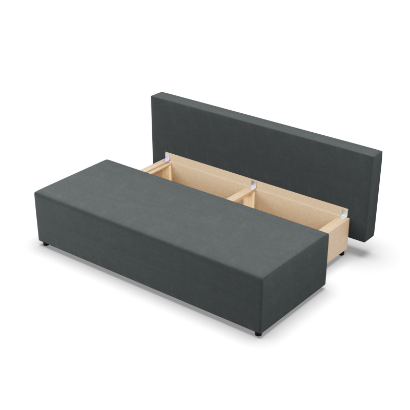 FERMO Kronos Sofa, Color - DARK GRAY FERMO Kronos Sofa, Color - DARK GRAY