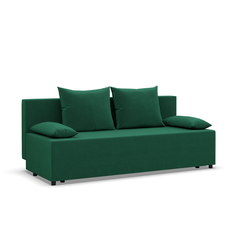 FERMO Kronos Sofa, Color - BOTTLE GREEN