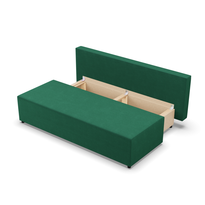 FERMO Kronos Sofa, Color - BOTTLE GREEN FERMO Kronos Sofa, Color - BOTTLE GREEN