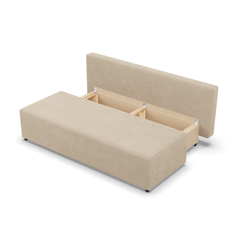 FERMO Poso Sofa, Color - CREAM FERMO Poso Sofa, Color - CREAM