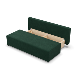 FERMO Poso Sofa, Color - BOTTLE GREEN FERMO Poso Sofa, Color - BOTTLE GREEN