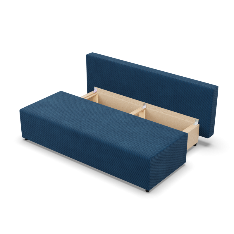 FERMO Poso Sofa, Color - NAVY BLUE FERMO Poso Sofa, Color - NAVY BLUE