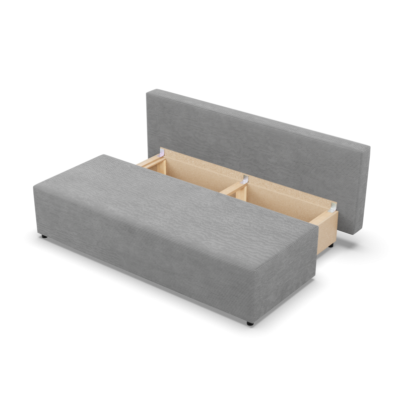 FERMO Poso Sofa, Color - LIGHT GRAY FERMO Poso Sofa, Color - LIGHT GRAY