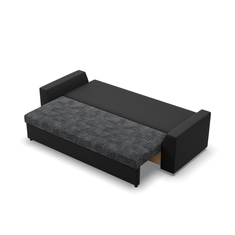 LUGO Sofa, Color - GRAY + BLACK LUGO Sofa, Color - GRAY + BLACK