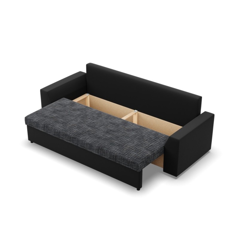 LUGO Sofa, Color - GRAY + BLACK LUGO Sofa, Color - GRAY + BLACK