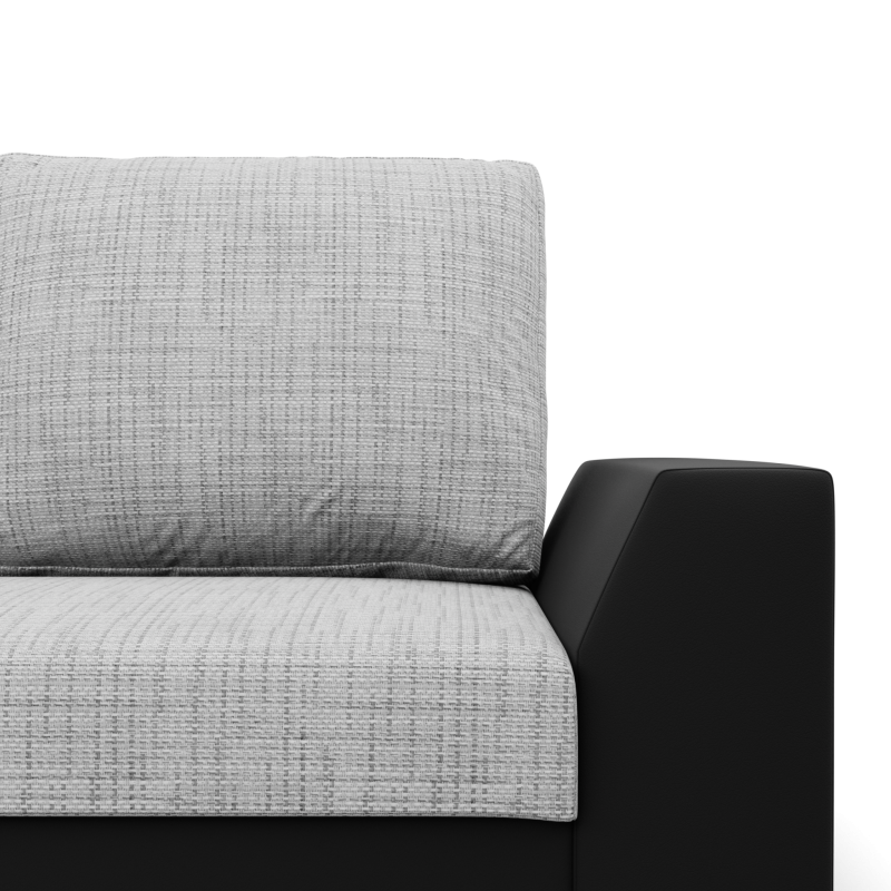 Sofa LUGO, Color - GRAY + BLACK Sofa LUGO, Color - GRAY + BLACK