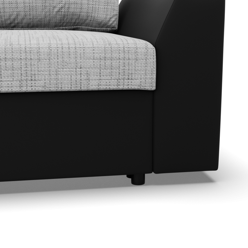 Sofa LUGO, Color - GRAY + BLACK Sofa LUGO, Color - GRAY + BLACK