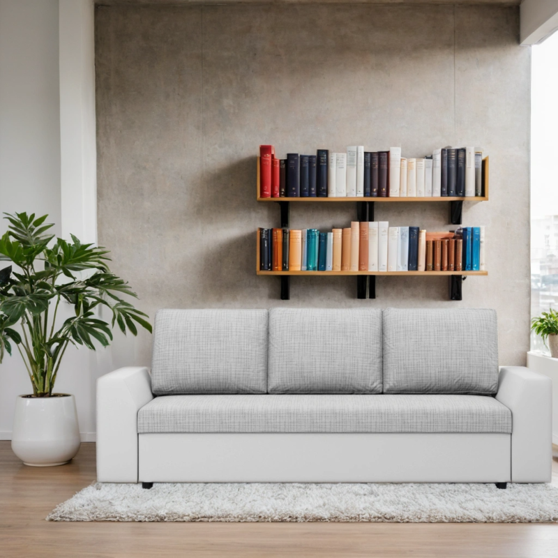 LUGO Sofa, Color - GRAY + WHITE LUGO Sofa, Color - GRAY + WHITE