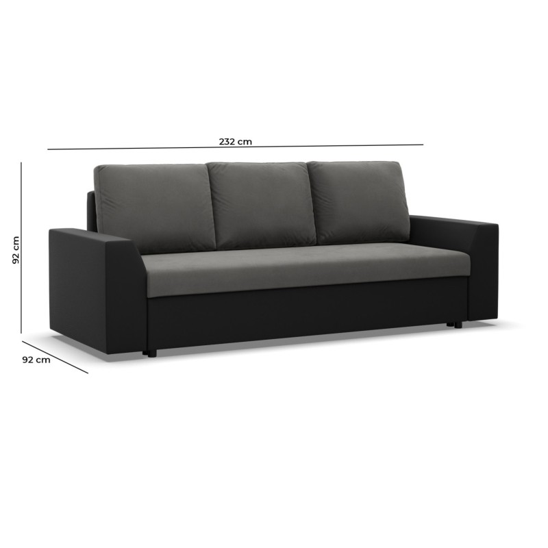 LUGO Sofa, Color - CAPPUCCINO + BROWN LUGO Sofa, Color - CAPPUCCINO + BROWN
