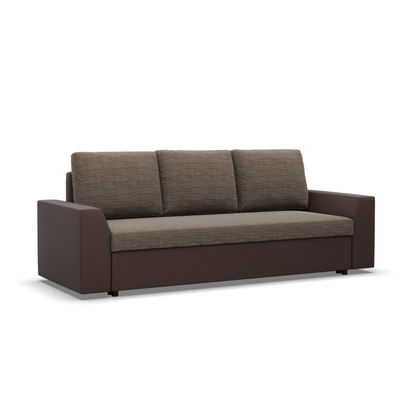 LUGO Sofa, Color - CAPPUCCINO + BROWN LUGO Sofa, Color - CAPPUCCINO + BROWN