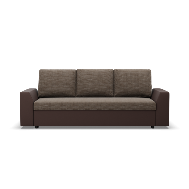 LUGO Sofa, Color - CAPPUCCINO + BROWN LUGO Sofa, Color - CAPPUCCINO + BROWN