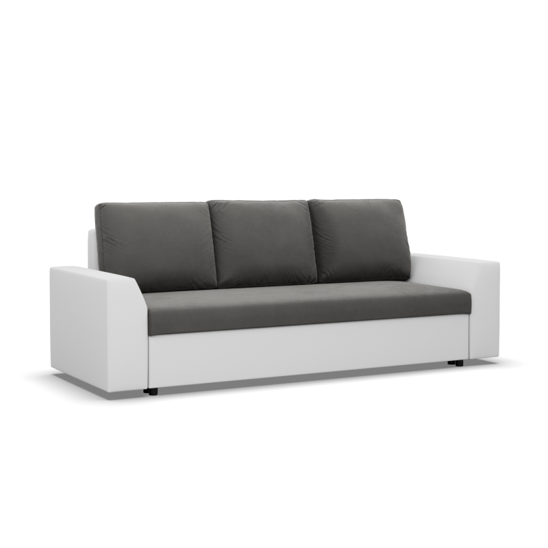 LUGO Sofa, Color - DARK GRAY + WHITE LUGO Sofa, Color - DARK GRAY + WHITE
