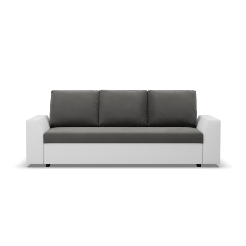 LUGO Sofa, Color - DARK GRAY + WHITE LUGO Sofa, Color - DARK GRAY + WHITE