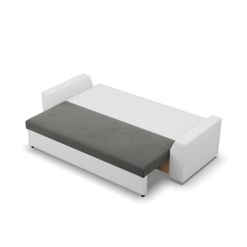 LUGO Sofa, Color - DARK GRAY + WHITE LUGO Sofa, Color - DARK GRAY + WHITE