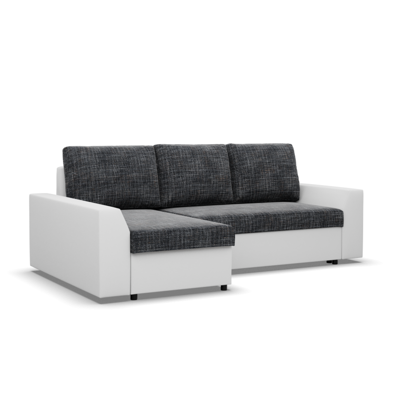 LUGO Corner Sofa, Color - ASH + WHITE LUGO Corner Sofa, Color - ASH + WHITE