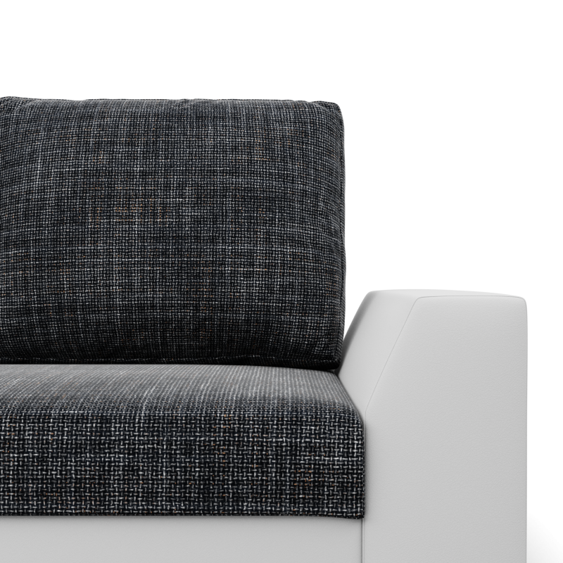 LUGO Corner Sofa, Color - ASH + WHITE LUGO Corner Sofa, Color - ASH + WHITE