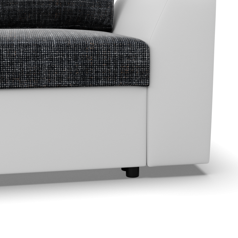 LUGO Corner Sofa, Color - ASH + WHITE LUGO Corner Sofa, Color - ASH + WHITE