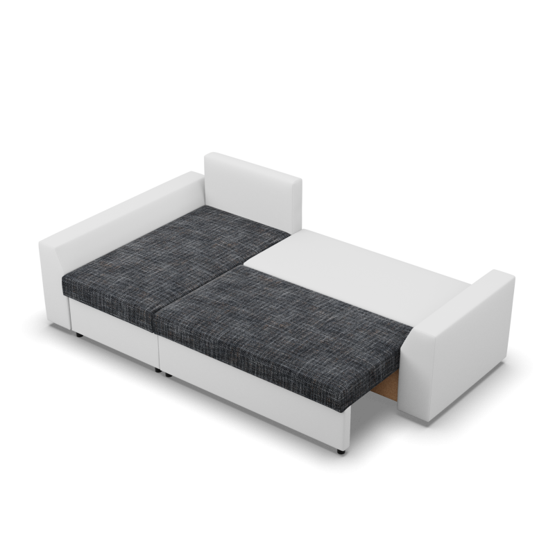 LUGO Corner Sofa, Color - ASH + WHITE LUGO Corner Sofa, Color - ASH + WHITE