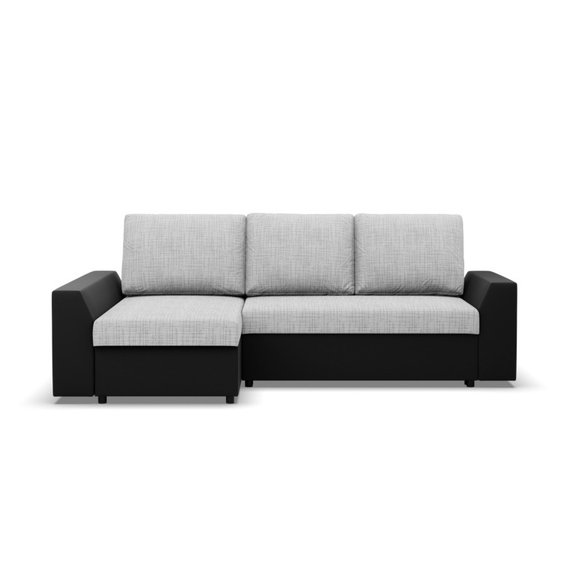 LUGO Corner Sofa, Color - GRAY + BLACK LUGO Corner Sofa, Color - GRAY + BLACK