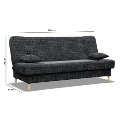 SAVANA Sofa Bed, Color - GRAY SAVANA Sofa Bed, Color - GRAY