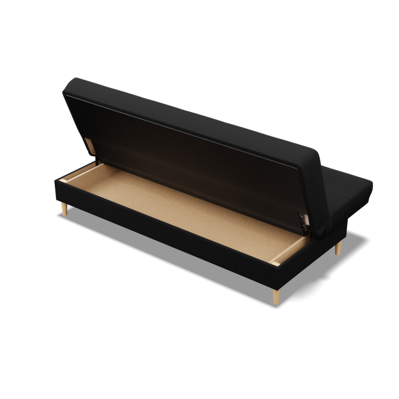 AVENTO Sofa Bed, Color - BLACK AVENTO Sofa Bed, Color - BLACK