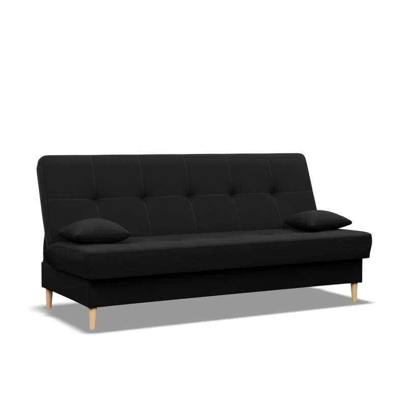 AVENTO Schlafsofa, Farbe - SCHWARZ AVENTO Schlafsofa, Farbe - SCHWARZ