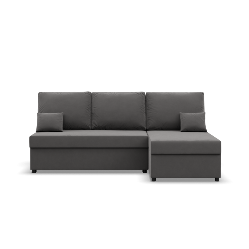 KEMI Corner Sofa, Filling - Foam, Side - RIGHT, Color - GRAY KEMI Corner Sofa, Filling - Foam, Side - RIGHT, Color - GRAY