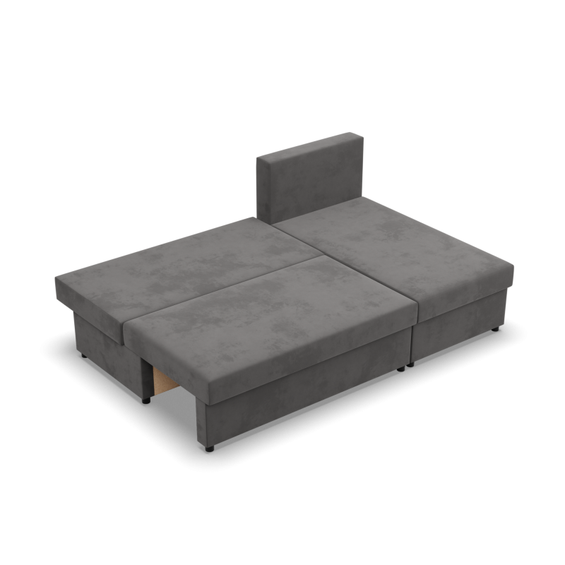 KEMI Corner Sofa, Filling - Foam, Side - RIGHT, Color - GRAY KEMI Corner Sofa, Filling - Foam, Side - RIGHT, Color - GRAY