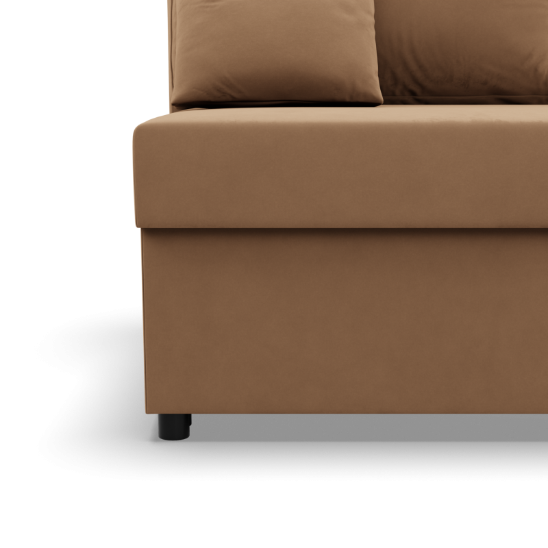 KEMI Corner Sofa, Filling - Foam, Side - RIGHT, Color - CAPPUCCINO KEMI Corner Sofa, Filling - Foam, Side - RIGHT, Color - CAPPUCCINO