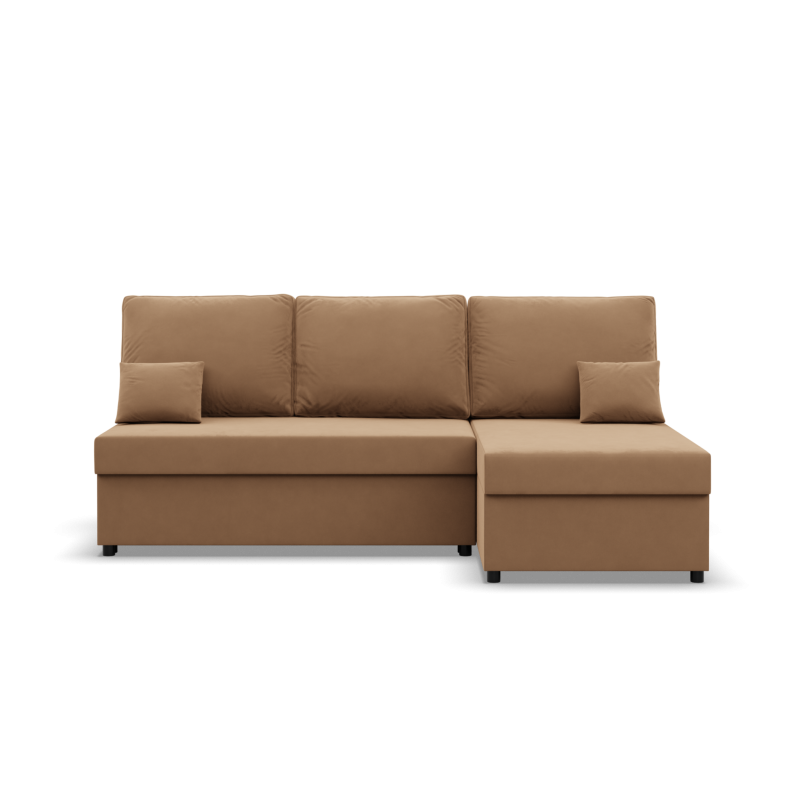 KEMI Corner Sofa, Filling - Foam, Side - RIGHT, Color - CAPPUCCINO KEMI Corner Sofa, Filling - Foam, Side - RIGHT, Color - CAPPUCCINO