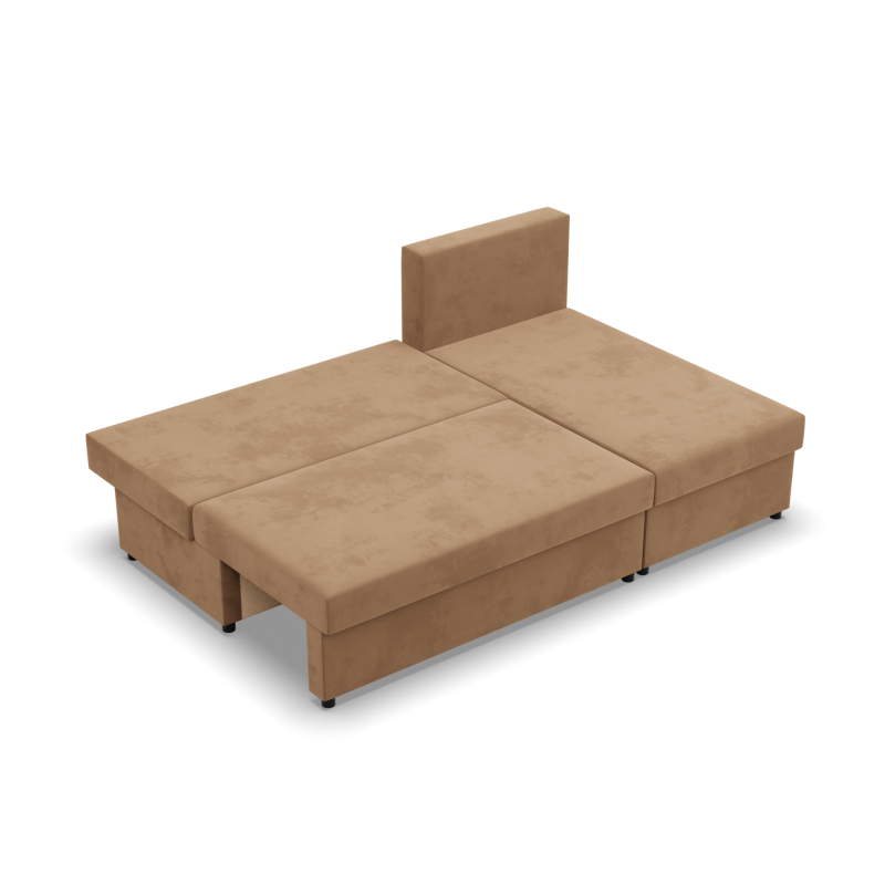 KEMI Corner Sofa, Filling - Foam, Side - RIGHT, Color - CAPPUCCINO KEMI Corner Sofa, Filling - Foam, Side - RIGHT, Color - CAPPUCCINO