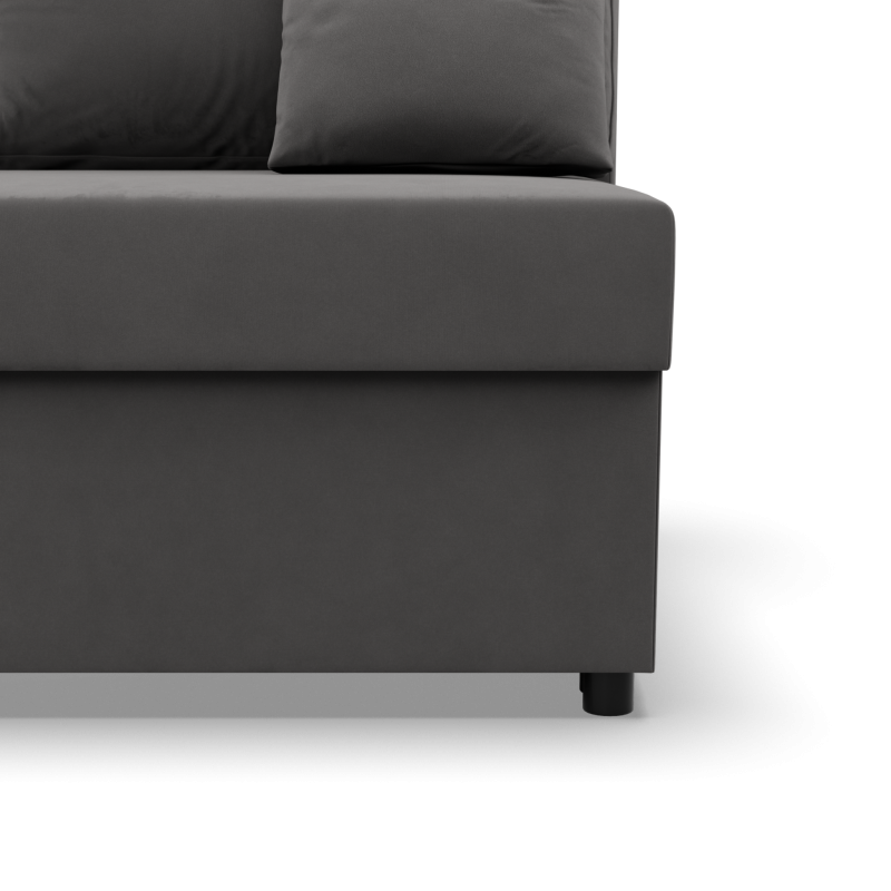 KEMI Corner Sofa, Filling - Spring, Side - LEFT, Color - GRAY KEMI Corner Sofa, Filling - Spring, Side - LEFT, Color - GRAY