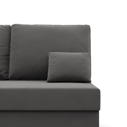 KEMI Corner Sofa, Filling - Spring, Side - LEFT, Color - GRAY KEMI Corner Sofa, Filling - Spring, Side - LEFT, Color - GRAY