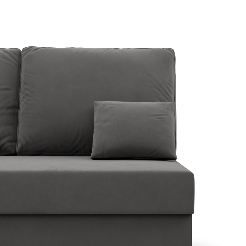 KEMI Corner Sofa, Filling - Spring, Side - LEFT, Color - GRAY KEMI Corner Sofa, Filling - Spring, Side - LEFT, Color - GRAY