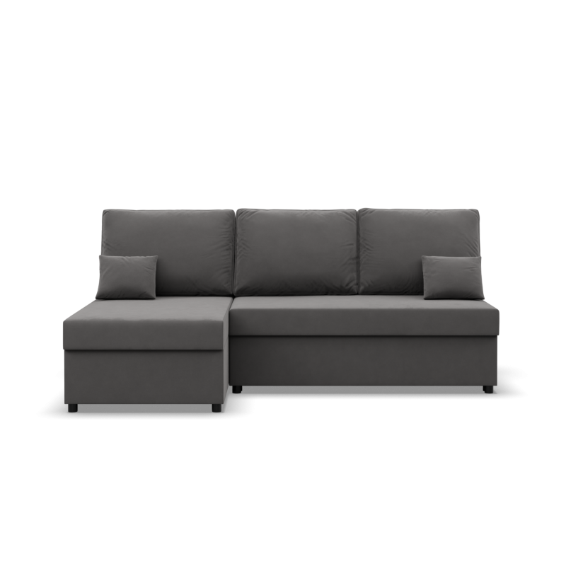 KEMI Corner Sofa, Filling - Spring, Side - LEFT, Color - GRAY KEMI Corner Sofa, Filling - Spring, Side - LEFT, Color - GRAY