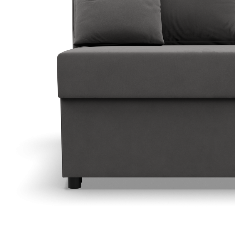 KEMI Corner Sofa, Filling - Spring, Side - RIGHT, Color - GRAY KEMI Corner Sofa, Filling - Spring, Side - RIGHT, Color - GRAY