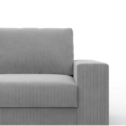 VELANO LL Sectional Sofa, Side - LEFT, Color - GRAY VELANO LL Sectional Sofa, Side - LEFT, Color - GRAY