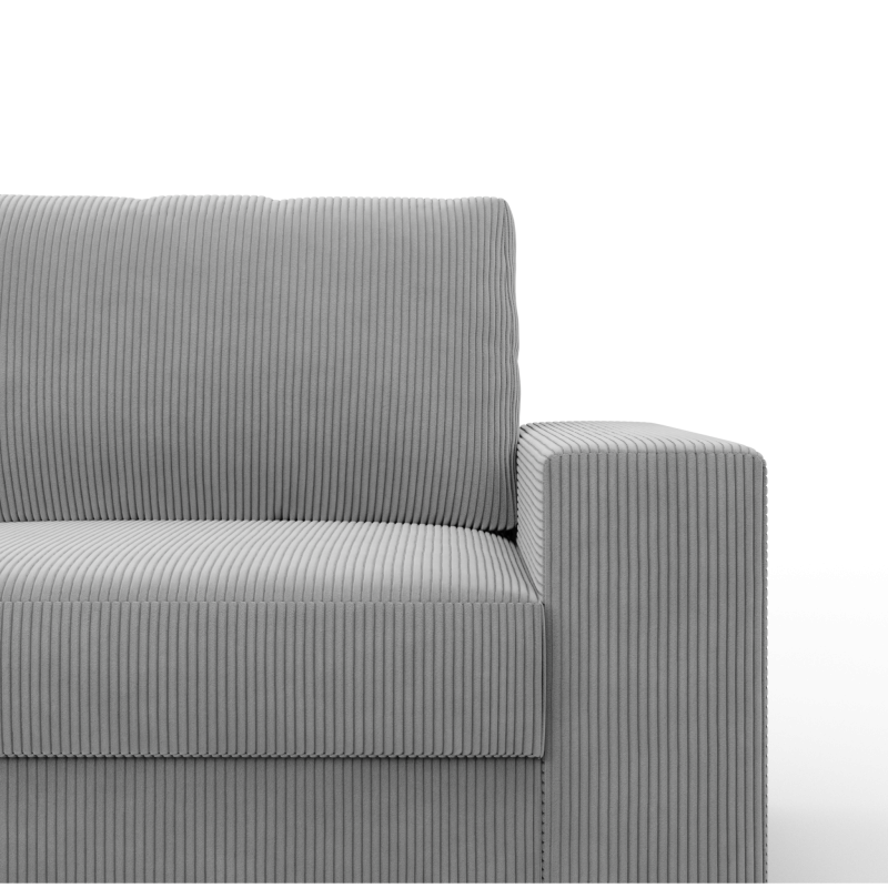 VELANO LL Sectional Sofa, Side - LEFT, Color - GRAY VELANO LL Sectional Sofa, Side - LEFT, Color - GRAY