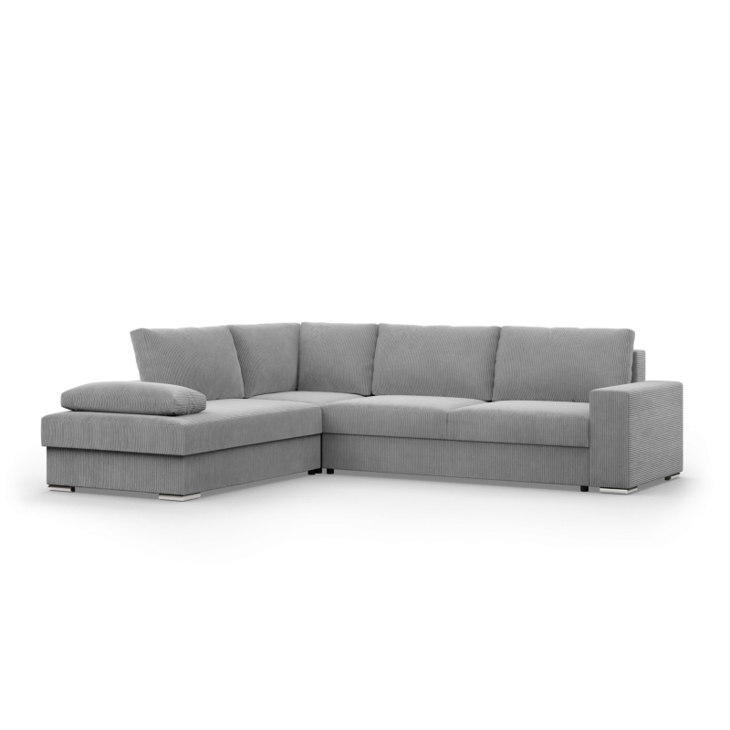VELANO LL Sectional Sofa, Side - LEFT, Color - GRAY VELANO LL Sectional Sofa, Side - LEFT, Color - GRAY