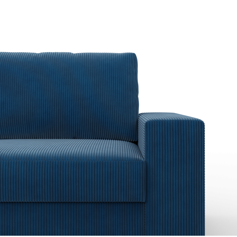 VELANO LL Corner Sofa, Side - LEFT, Color - NAVY BLUE VELANO LL Corner Sofa, Side - LEFT, Color - NAVY BLUE