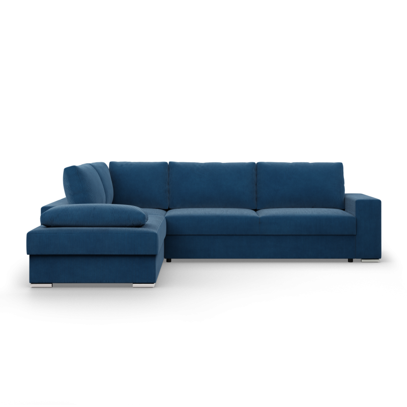 VELANO LL Corner Sofa, Side - LEFT, Color - NAVY BLUE VELANO LL Corner Sofa, Side - LEFT, Color - NAVY BLUE